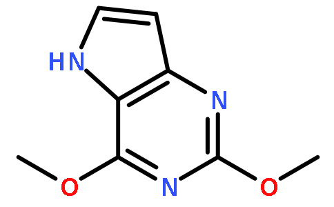 2，4-二甲氧基-5H-吡咯并[3，2-d]嘧啶