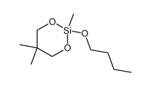 2,5,5-trimethyl-2-butoxy-2-sila-1,3-dioxacyclohexane
