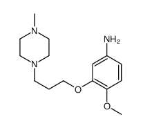 4-甲氧基-3-(3-(4-甲基哌嗪-1-基)丙氧基)苯胺