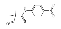 2-Formyl-2-methyl-N-(4-nitrophenyl)propionothioamid