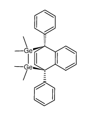 1,4-diphenyl-2,3-benzo-7,7,8,8-tetramethyl-7,8-digermabicyclo[2,2,2]octadiene