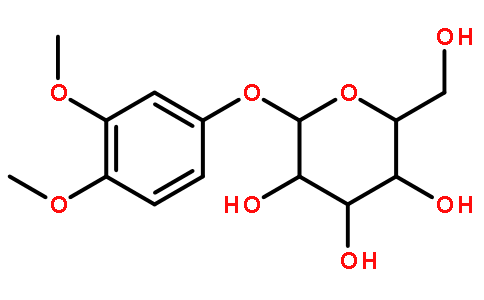 3,4-二甲氧基苯基-beta-D-葡萄糖苷对照品(标准品) | 84812-00-0