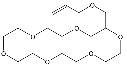 2-(烯丙氧基甲基)-18-冠醚-6-酯