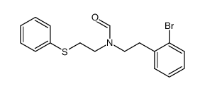 N-[2-(2-bromophenyl)ethyl]-N-(2-(phenylthio)ethyl)formamide