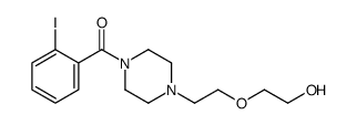 [4-[2-(2-hydroxyethoxy)ethyl]piperazin-1-yl]-(2-iodophenyl)methanone