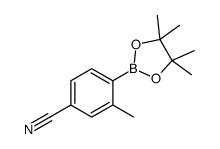 3-methyl-4-(4,4,5,5-tetramethyl-1,3,2-dioxaborolan-2-yl)benzonitrile