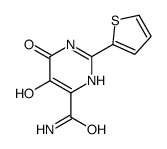 5-hydroxy-4-oxo-2-thiophen-2-yl-1H-pyrimidine-6-carboxamide
