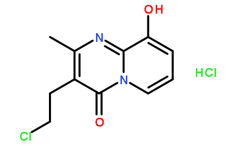 3-（2-氯乙基）-9-羟基-2-甲基-4H-吡啶并[1，2-a]嘧啶-4-酮盐酸盐