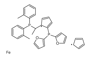 (R)-1-{(SP)-2-[二(2-呋喃基)膦基]二茂铁基}乙基双(2-甲苯基)膦