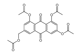 (4,5,7-triacetyloxy-9,10-dioxoanthracen-2-yl)methyl acetate