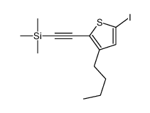 2-(3-butyl-5-iodothiophen-2-yl)ethynyl-trimethylsilane
