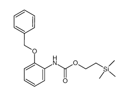 [2-(benzyloxy)-phenyl]-carbamic acid 2-trimethylsilanylethyl ester