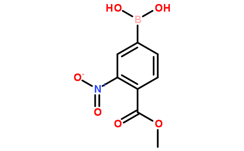4-甲氧基羰基-3-硝基苯硼酸