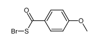 4-methoxybenzoylsulfenyl bromide