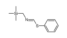 phenyl N-(trimethylsilylmethyl)methanimidothioate