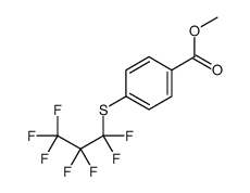 methyl 4-(1,1,2,2,3,3,3-heptafluoropropylsulfanyl)benzoate