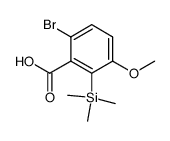 6-bromo-3-methoxy-2-(trimethylsilyl)benzoic acid