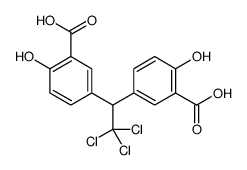 5-[1-(3-carboxy-4-hydroxyphenyl)-2,2,2-trichloroethyl]-2-hydroxybenzoic acid