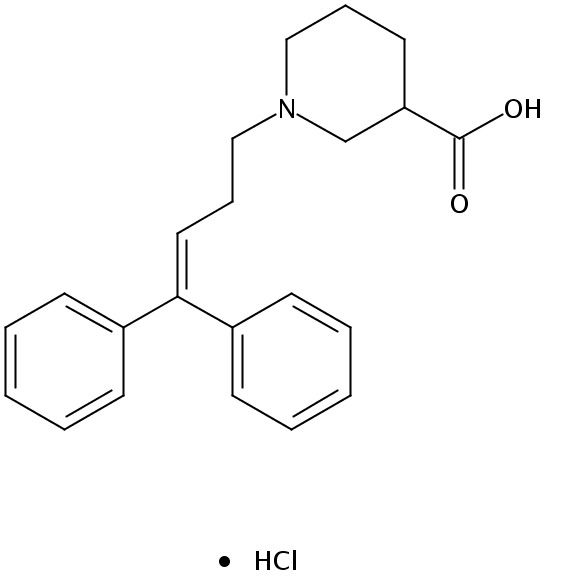 1 - （4,4 - 二苯基-3 - 丁烯基）- 3 -哌啶盐酸盐