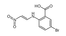5-溴-2-[(2-硝基乙烯)氨基]-苯甲酸