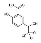 2-hydroxy-5-(2,2,2-trichloro-1-hydroxyethyl)benzoic acid
