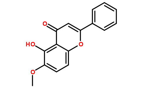 5-Hydroxy-6-methoxy-2-phenyl-4H-chromen-4-one