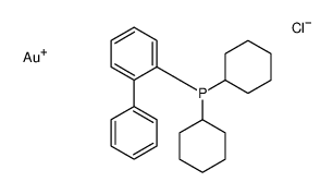 chlorogold,dicyclohexyl-(2-phenylphenyl)phosphane