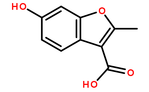 6-羟基-2-甲基苯并呋喃-3-羧酸