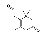 2-(2,6,6-trimethyl-4-oxocyclohexen-1-yl)acetaldehyde