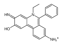 3,8-diamino-5-ethyl-6-phenylphenanthridin-5-ium-2-ol