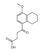 4-(4-methoxy-5,6,7,8-tetrahydro-[1]naphthyl)-4-oxo-butyric acid