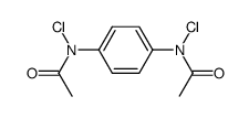 N,N'-dichloro-N,N'-p-phenylene-bis-acetamide