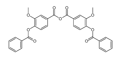 4-benzoyloxy-3-methoxy-benzoic acid-anhydride