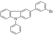 3-(3-溴苯基)-9-苯基-9<i>H</i>-咔唑