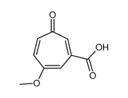 6-methoxy-3-oxo-cyclohepta-1,4,6-trienecarboxylic acid