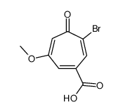 6-bromo-3-methoxy-5-oxo-cyclohepta-1,3,6-trienecarboxylic acid