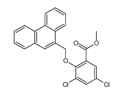 3,5-dichloro-2-[9]phenanthrylmethoxy-benzoic acid methyl ester