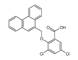3,5-dichloro-2-[9]phenanthrylmethoxy-benzoic acid