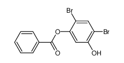 5-benzoyloxy-2,4-dibromo-phenol