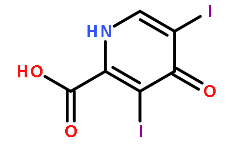 3,5-diiodo-4-oxo-1H-pyridine-2-carboxylic acid