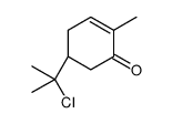 (5R)-5-(2-chloropropan-2-yl)-2-methylcyclohex-2-en-1-one