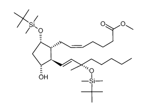(15S)-15-methyl-PGF2α methyl ester 9,15bis(tert-butyldimethylsilyl ether)