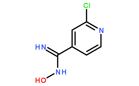 2-氯-N'-羟基吡啶-4-甲酰亚胺酰胺