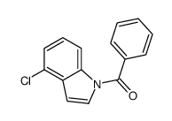 (4-chloroindol-1-yl)-phenylmethanone