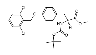 N-tert-Butoxycarbonyl-O-2,6-dichlorbenzyl-(S)-tyrosin Methylester