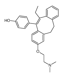 4-[(5Z)-2-[2-(dimethylamino)ethoxy]-6-ethyl-11,12-dihydrodibenzo[2,1-a:3',1'-f][8]annulen-5-yl]phenol