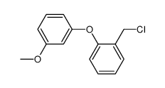 2-(3-methoxyphenoxy)benzyl chloride