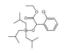 ethyl 2-(2-chlorophenyl)-2-[tris(2-methylpropyl)silyloxy]acetate