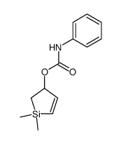 1,1-dimethyl-1-sila-3-phenylcarbamoylcyclopent-4-ene