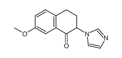 2-imidazol-1-yl-7-methoxy-3,4-dihydro-2H-naphthalen-1-one